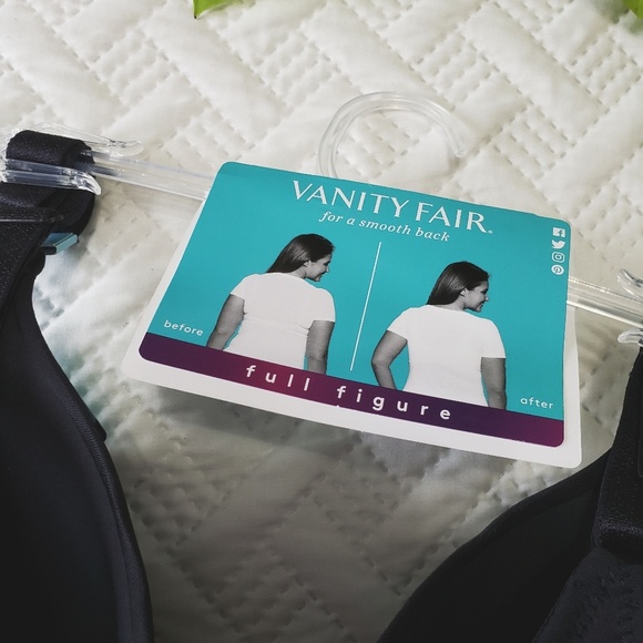 Sold Elsewhere - NWT Vanity Fair Black Bra - Picture 4 of 8